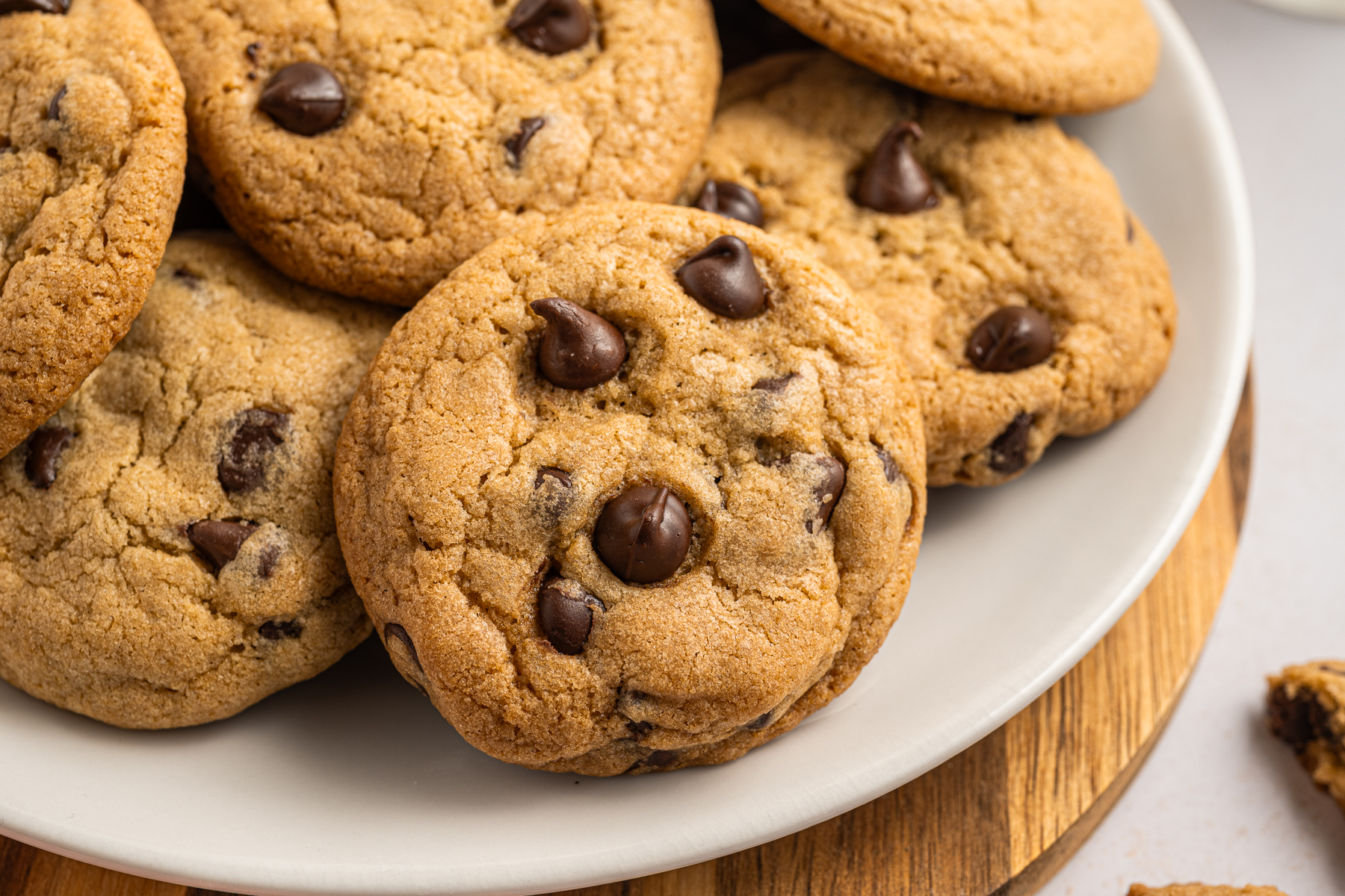 Eggless Chocolate Chip Cookies